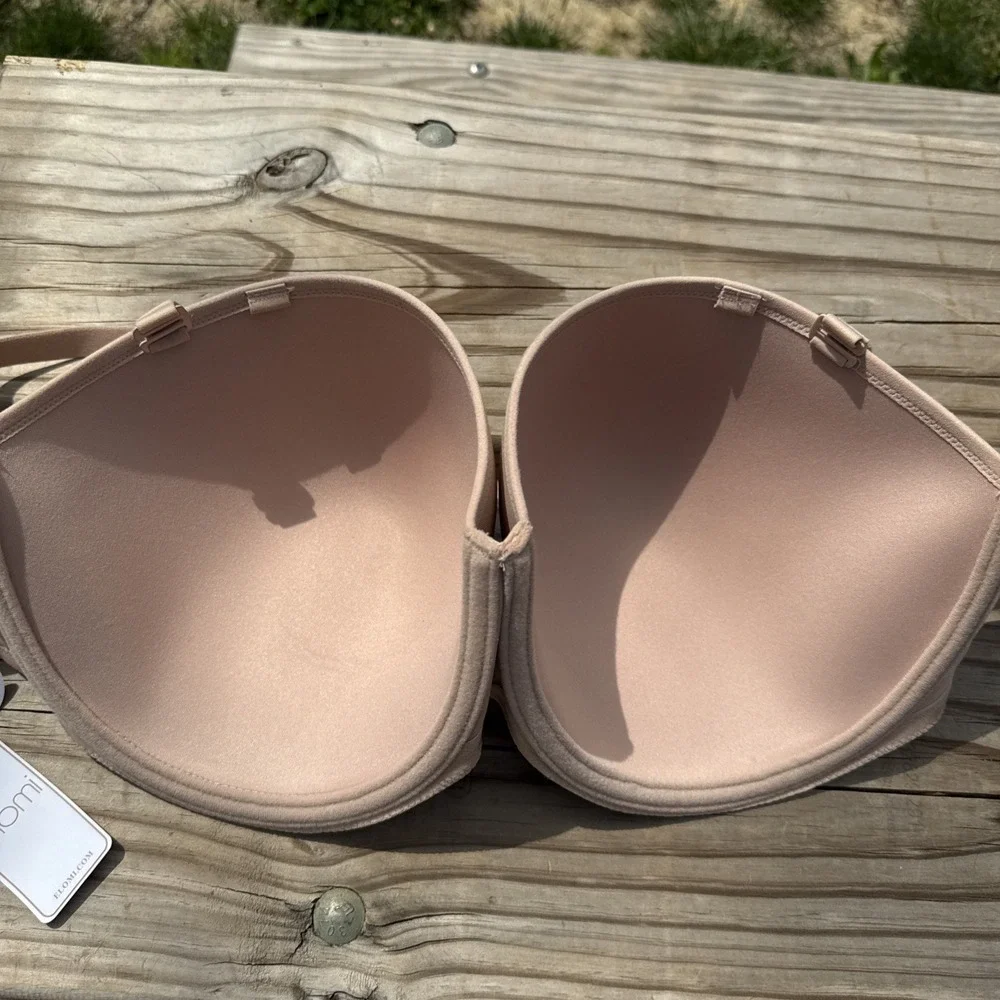 NWT Elomi 42H Beige Bra EL 4300SAH Underwire‎ Movable Straps